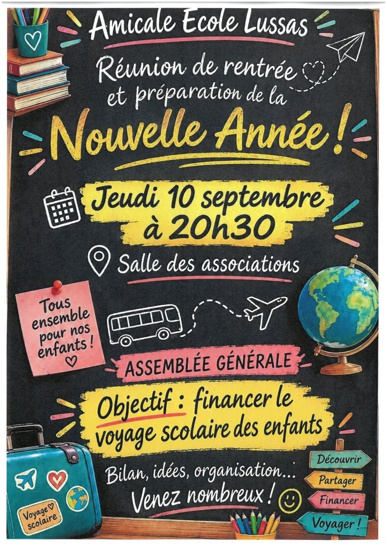 AMICALE ECOLE DE LUSSAS