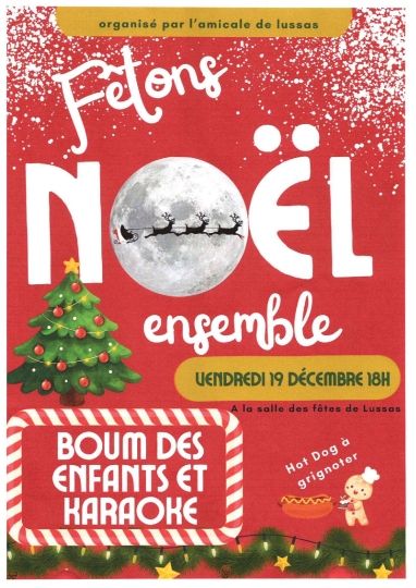 Fête de Noël de l'école de Lussas