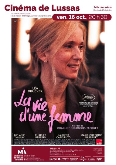 CINÉMA DE LUSSAS: LA VIE D'UNE FEMME