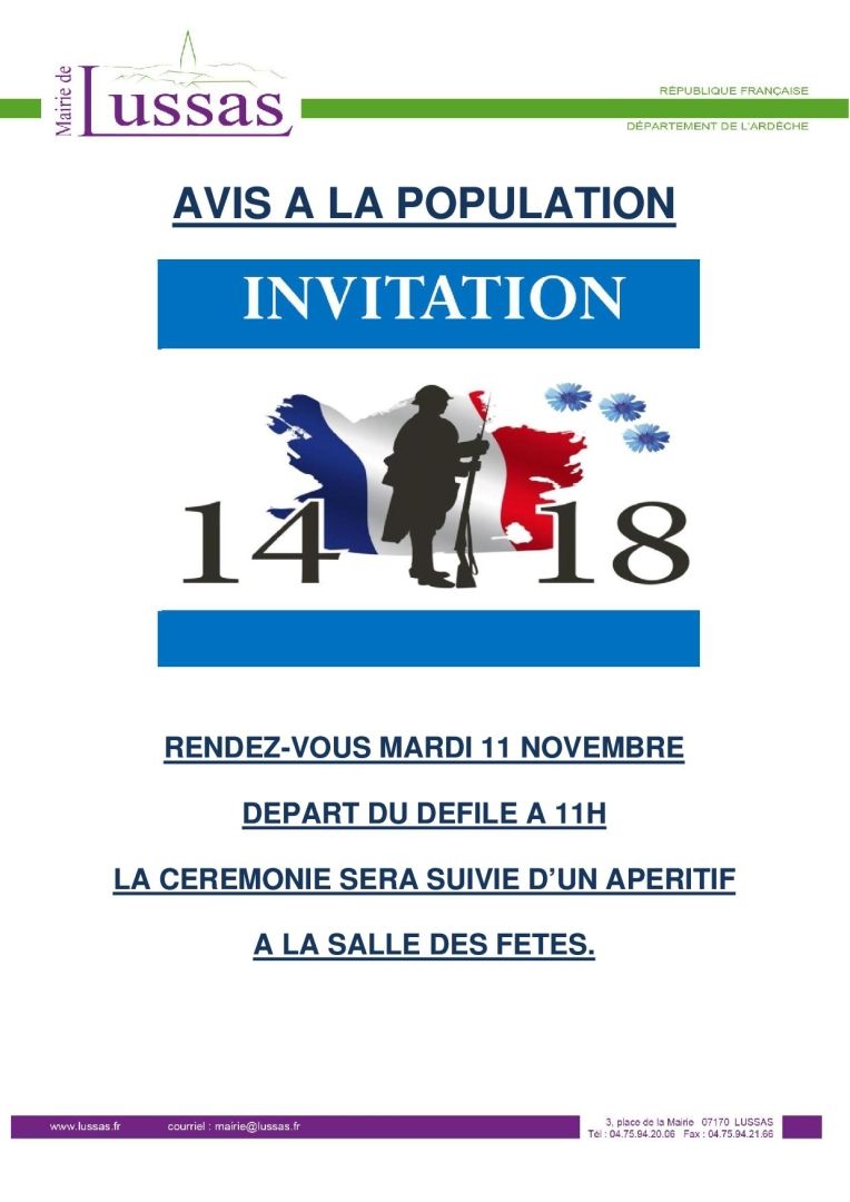11 NOVEMBRE 
