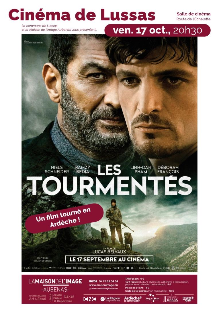 Affiche Les tourmentés 17 10 25