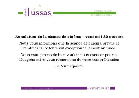 CINÉMA DE LUSSAS: GARANCE