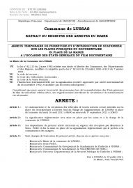 ETATS GENERAUX DU FILM DOCUMENTAIRE : INTERDICTION DE STATIONNEMENT