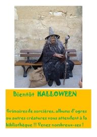 HALLOWEEN BIBLIOTHEQUE