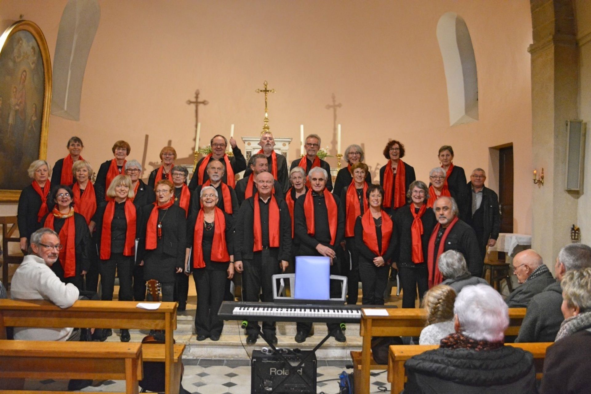 Chorale concert de décembre 2018 à Coux