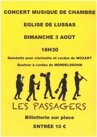 CONCERT MUSIQUE DE CHAMBRE