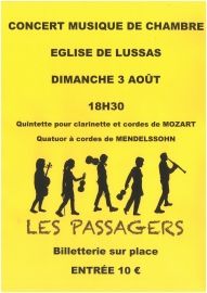 CONCERT MUSIQUE DE CHAMBRE