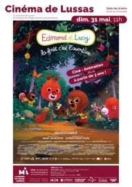 CINÉMA DE LUSSAS: EDMOND ET LUCY LA FÔRET C'EST L'AVENTURE