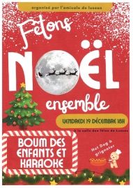 Fête de Noël de l'école de Lussas
