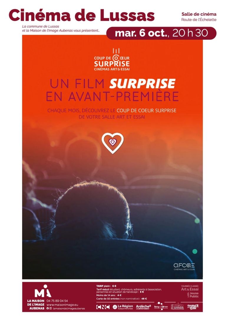 Film surprise mar 6 oct 20h30