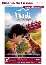 CINÉMA DE LUSSAS: HEIDI ET LE LYNX DES MONTAGNES