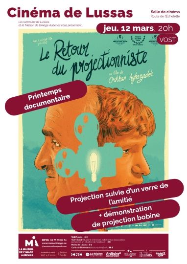 Jeudi 12 mars 20h00 le retour du projectionniste