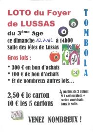 LOTO DU CLUB