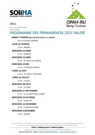 Permanences OPAH