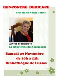 RENCONTRE DEDICACE BIBLIOTHEQUE