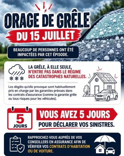 SINISTRE GRELE