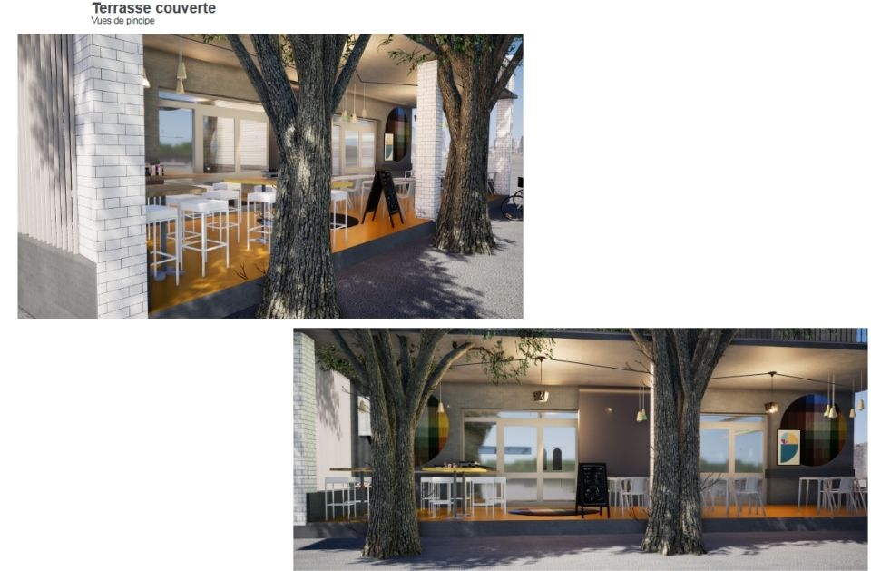 terrasse couverte