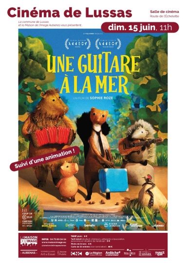 CINÉMA DE LUSSAS: UNE GUITARD À LA MER
