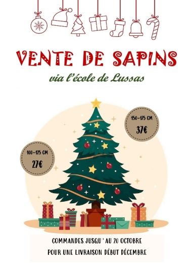 vente de sapins